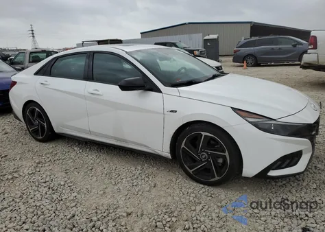 2023 Hyundai Elantra N Line from USA, damaged, VIN KMHLR4AFXPU589909